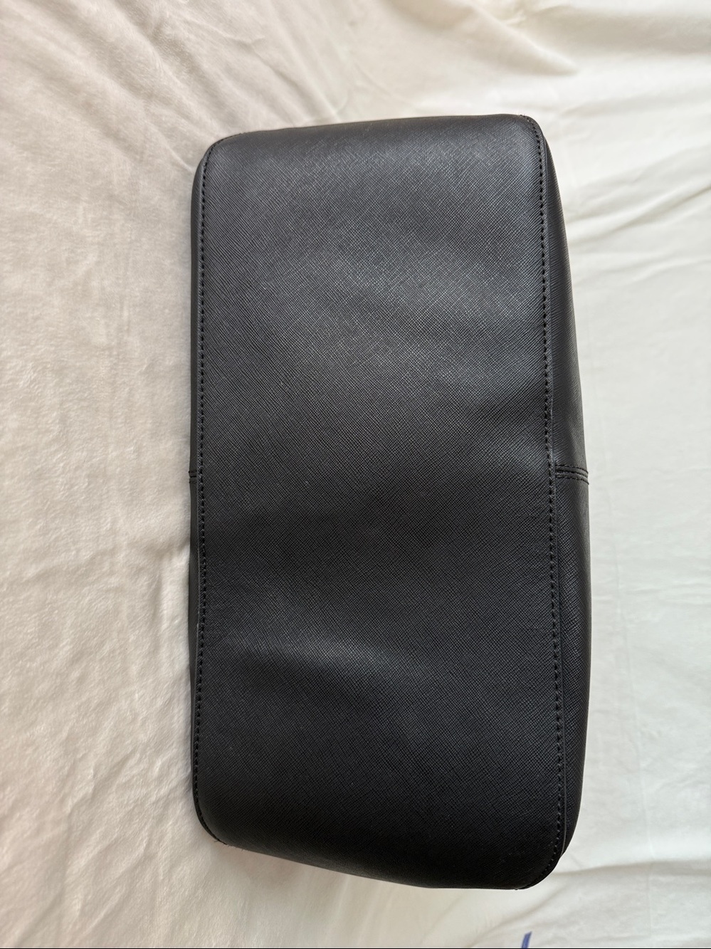 Rebecca Minkoff Black Leather Tote Bag Large Everyday Work Purse Classic Chic - Picture 3 of 15